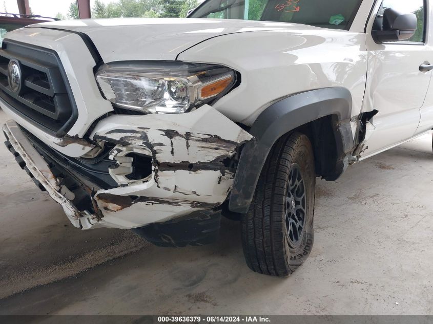 2021 Toyota Tacoma Sr V6 VIN: 3TYSZ5AN3MT049867 Lot: 39636379