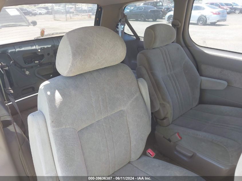 2000 Toyota Sienna Le VIN: 4T3ZF13C9YU193998 Lot: 39636387