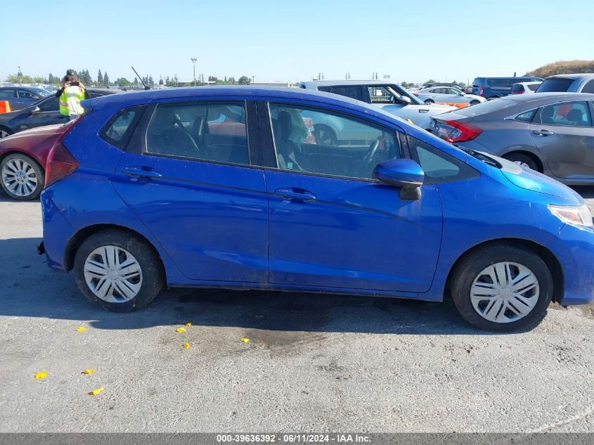 2018 Honda Fit Lx VIN: 3HGGK5H40JM715910 Lot: 39636392