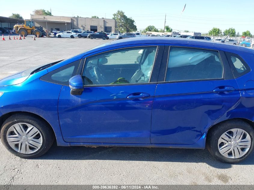 2018 Honda Fit Lx VIN: 3HGGK5H40JM715910 Lot: 39636392