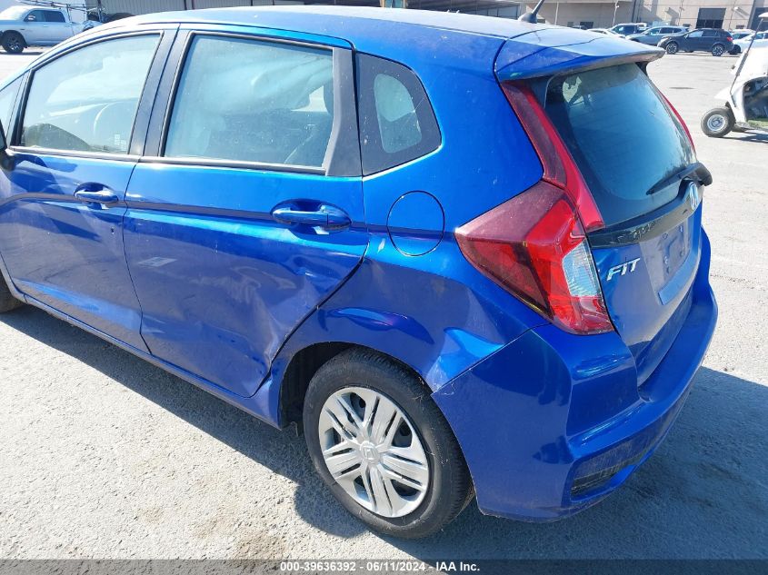 2018 Honda Fit Lx VIN: 3HGGK5H40JM715910 Lot: 39636392