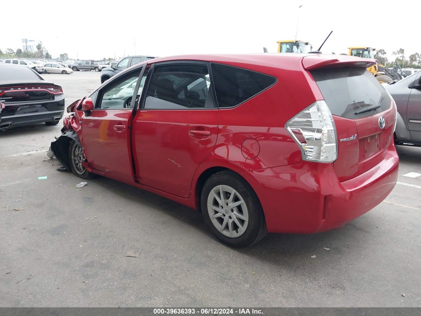 2013 Toyota Prius V Three VIN: JTDZN3EU6D3216901 Lot: 39636393