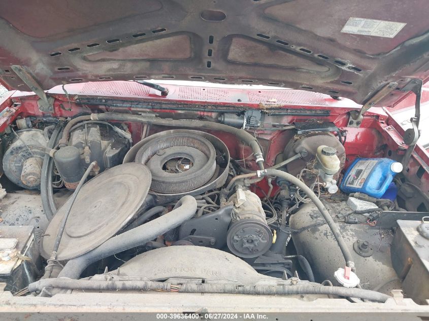 1987 Ford F150 VIN: 1FTEX15H9HKB20580 Lot: 39636400