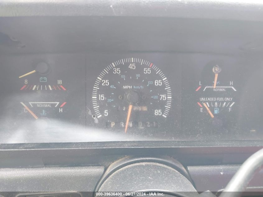 1987 Ford F150 VIN: 1FTEX15H9HKB20580 Lot: 39636400