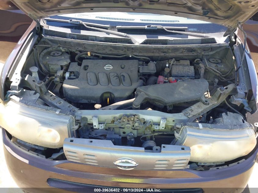 2009 Nissan Cube 1.8Sl VIN: JN8AZ28R09T107431 Lot: 39636402