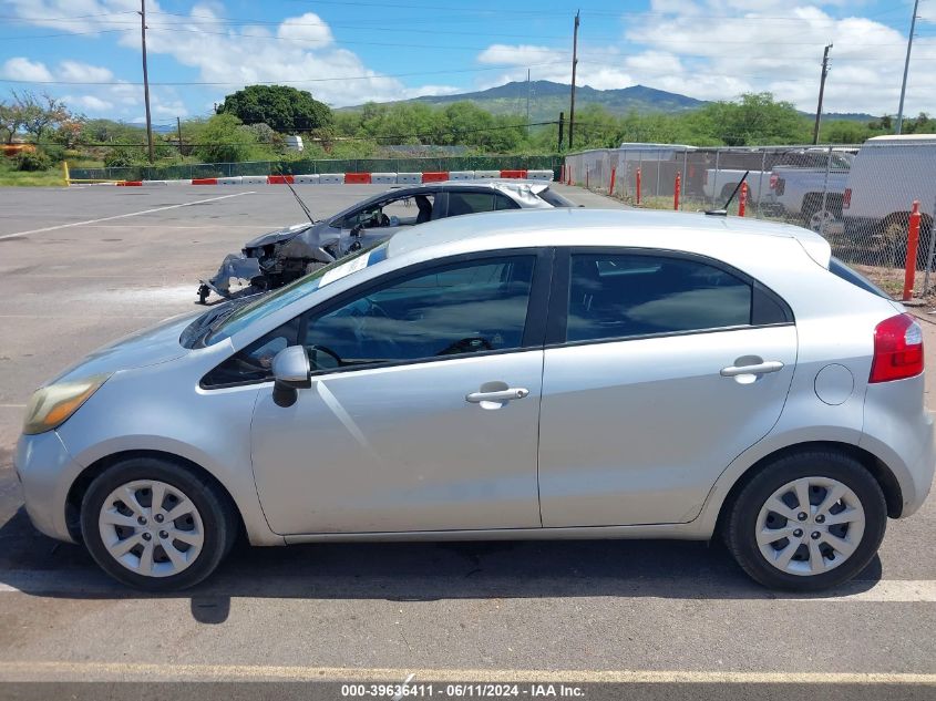 2012 Kia Rio5 Lx VIN: KNADM5A34C6067453 Lot: 39636411