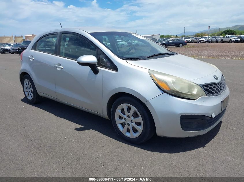 2012 Kia Rio5 Lx VIN: KNADM5A34C6067453 Lot: 39636411