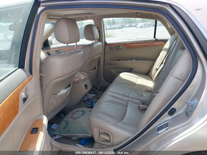 2005 Toyota Avalon Xls VIN: 4T1BK36B25U030366 Lot: 39636417