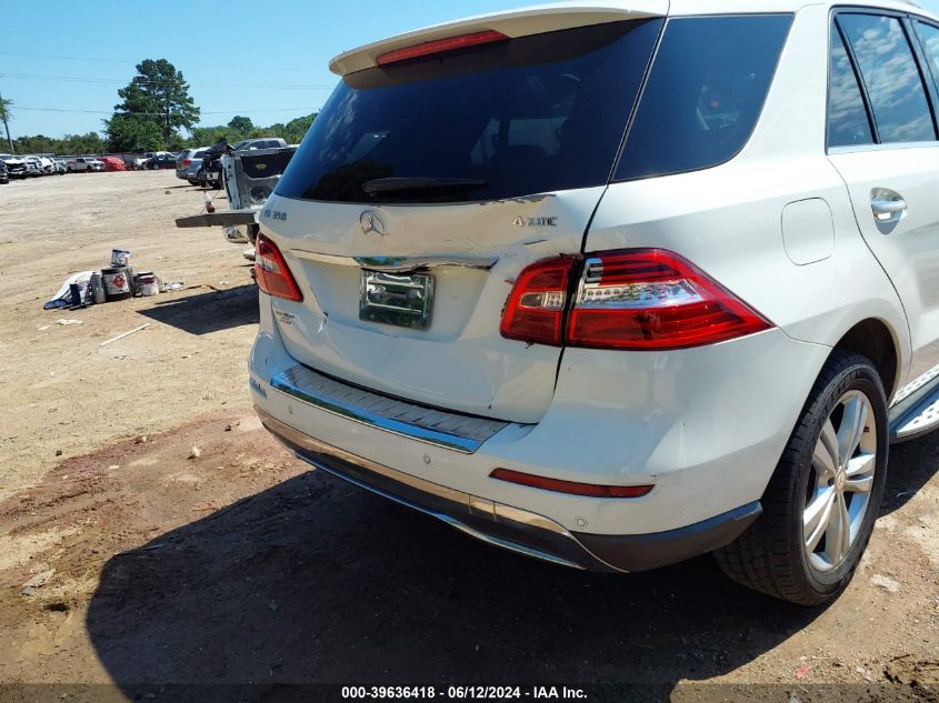 2012 Mercedes-Benz Ml 350 4Matic VIN: 4JGDA5HB4CA060603 Lot: 39636418