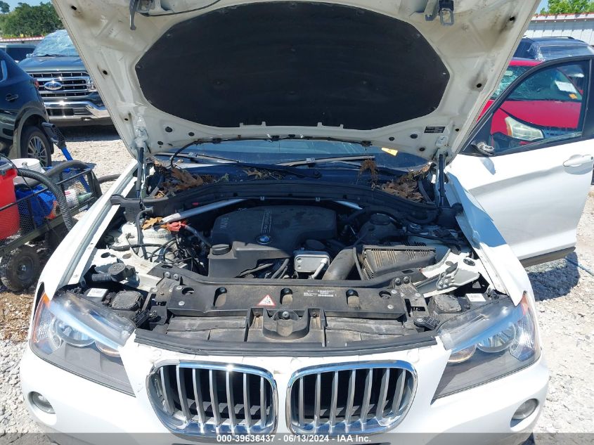 2013 BMW X3 xDrive28I VIN: 5UXWX9C54D0A20325 Lot: 39636437