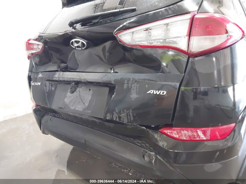 KM8J3CA4XGU038848 2016 Hyundai Tucson Se