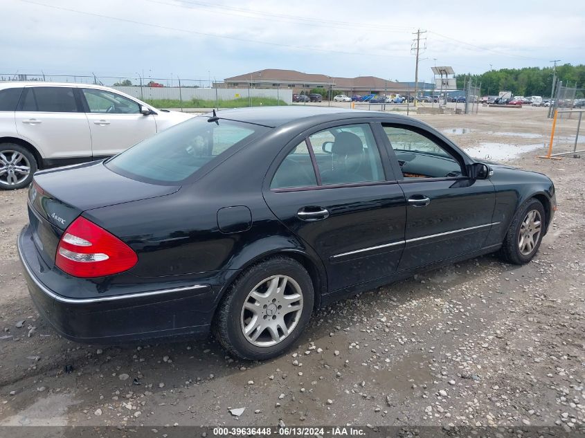 2006 Mercedes-Benz E 350 4Matic VIN: WDBUF87JX6X184908 Lot: 39636448