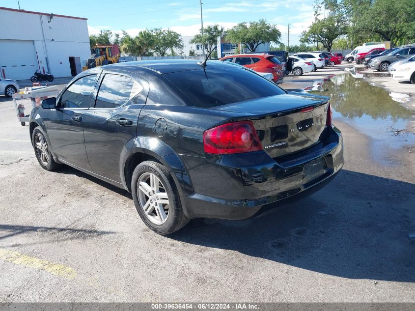 1C3CDZCB3CN227875 | 2012 DODGE AVENGER