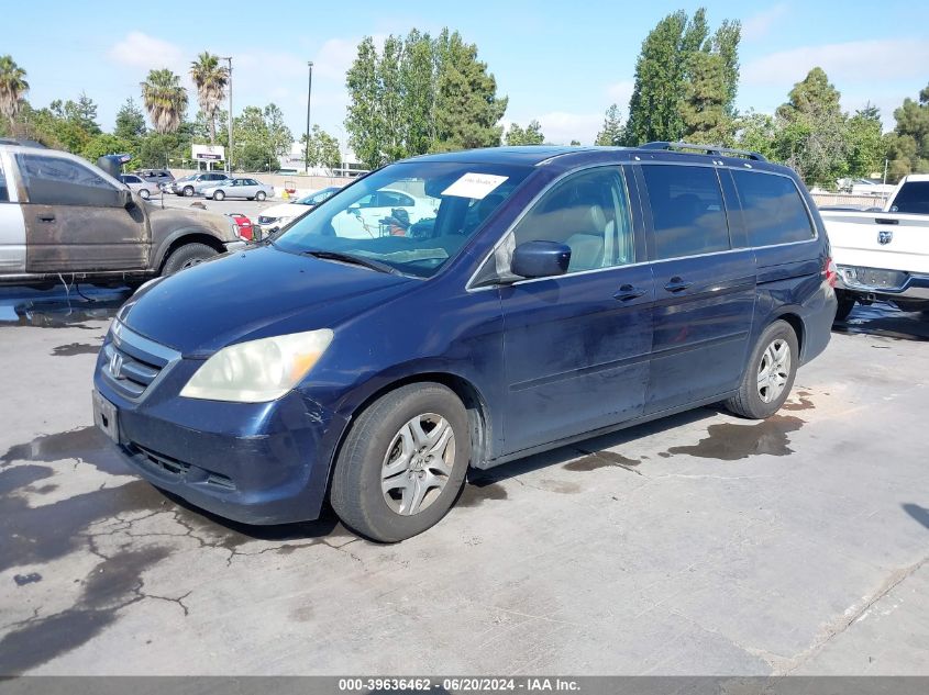 2006 Honda Odyssey Exl VIN: 5FNRL38686B059557 Lot: 39636462