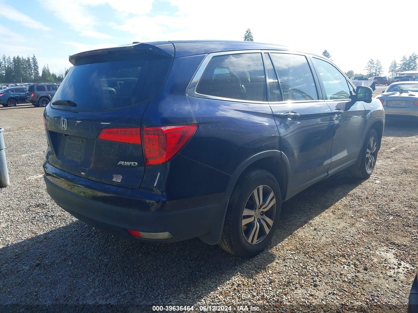 2018 HONDA PILOT EXL - 5FNYF6H5XJB039105