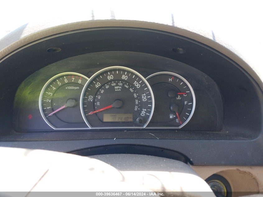 2009 Kia Sorento Lx VIN: KNDJD735695892246 Lot: 39636467