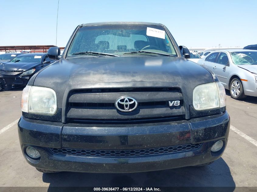 2006 Toyota Tundra Limited V8 VIN: 5TBET38176S510243 Lot: 39636477