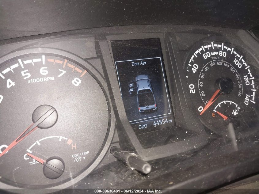 2019 Toyota Tacoma Sr V6 VIN: 3TMCZ5AN4KM283335 Lot: 39636481