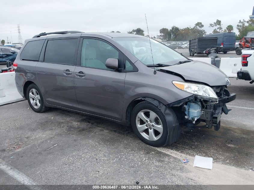 2014 Toyota Sienna Le V6 8 Passenger VIN: 5TDKK3DC7ES471687 Lot: 39636487