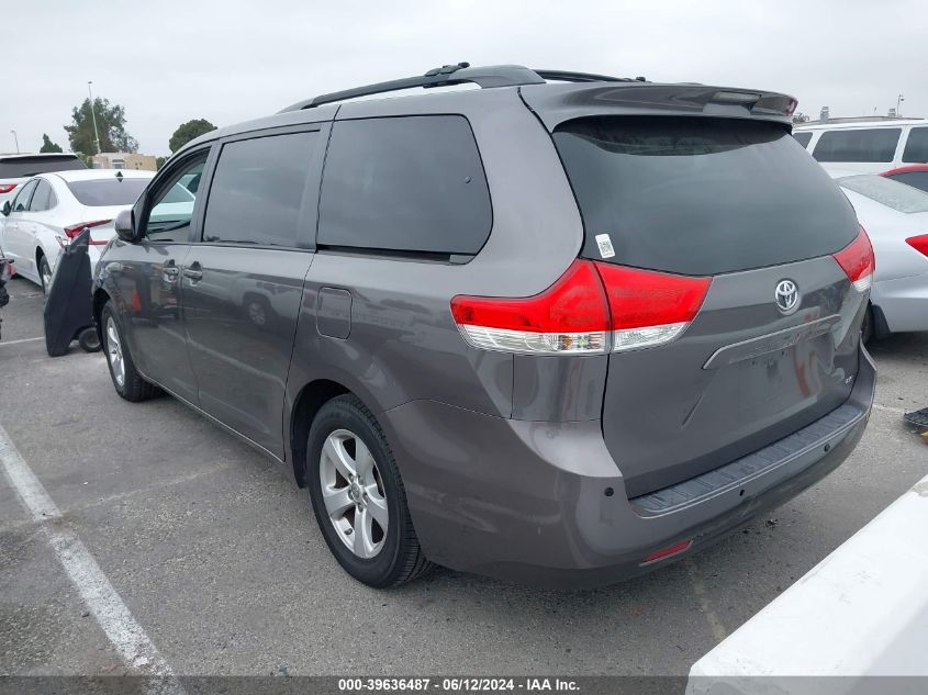 2014 Toyota Sienna Le V6 8 Passenger VIN: 5TDKK3DC7ES471687 Lot: 39636487