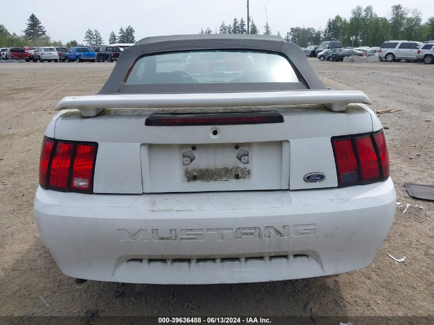 2002 Ford Mustang VIN: 1FAFP44462F191441 Lot: 39636488
