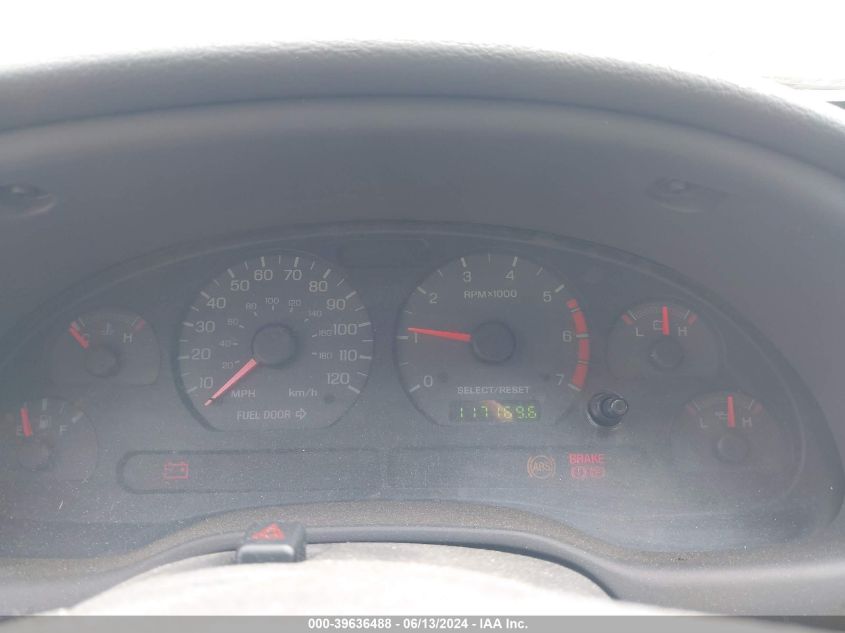 2002 Ford Mustang VIN: 1FAFP44462F191441 Lot: 39636488