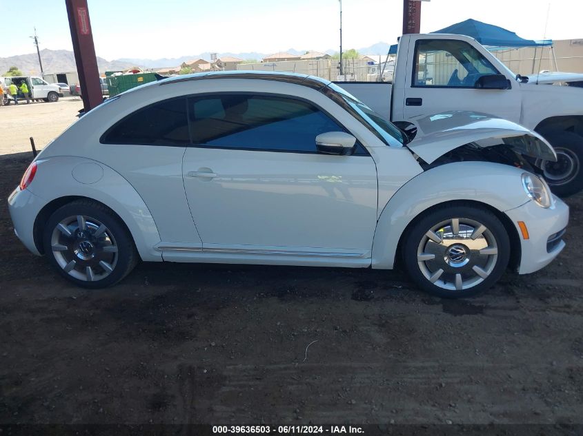 2014 Volkswagen Beetle 1.8T VIN: 3VWJ07AT3EM633468 Lot: 39636503