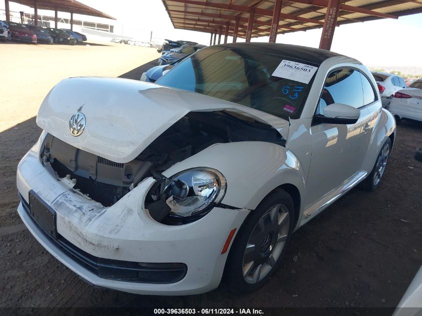 2014 Volkswagen Beetle 1.8T VIN: 3VWJ07AT3EM633468 Lot: 39636503