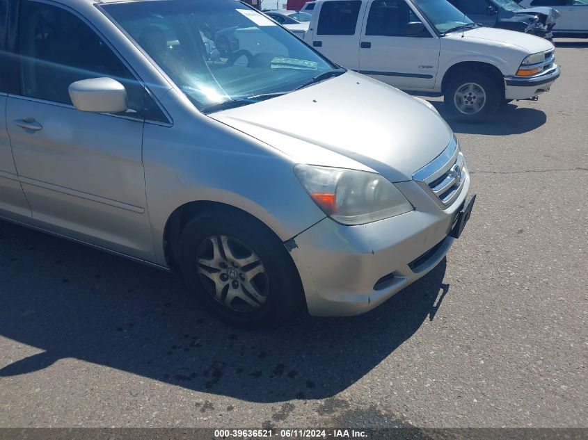 2005 Honda Odyssey Ex-L VIN: 5FNRL386X5B413402 Lot: 39636521