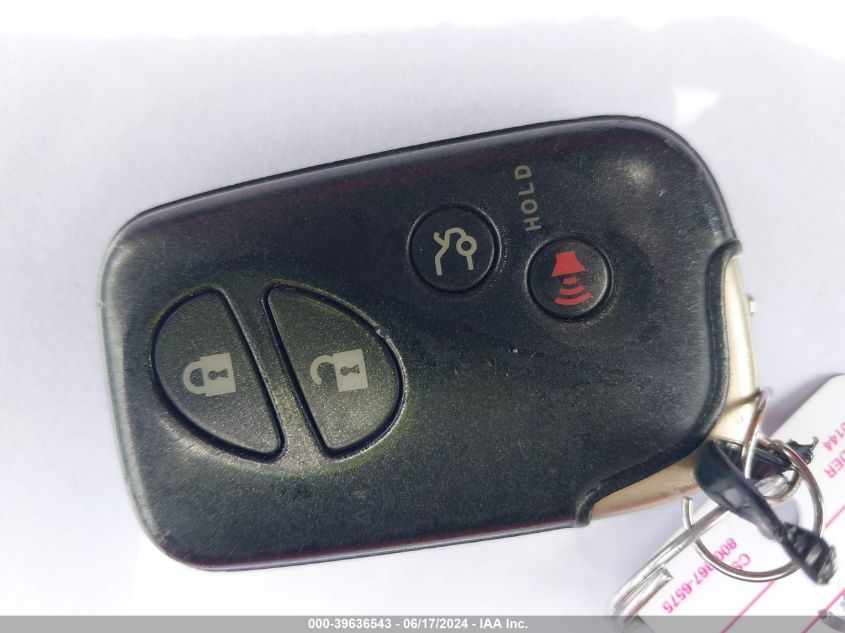 2012 Lexus Is 250 VIN: JTHBF5C23C5182302 Lot: 39636543