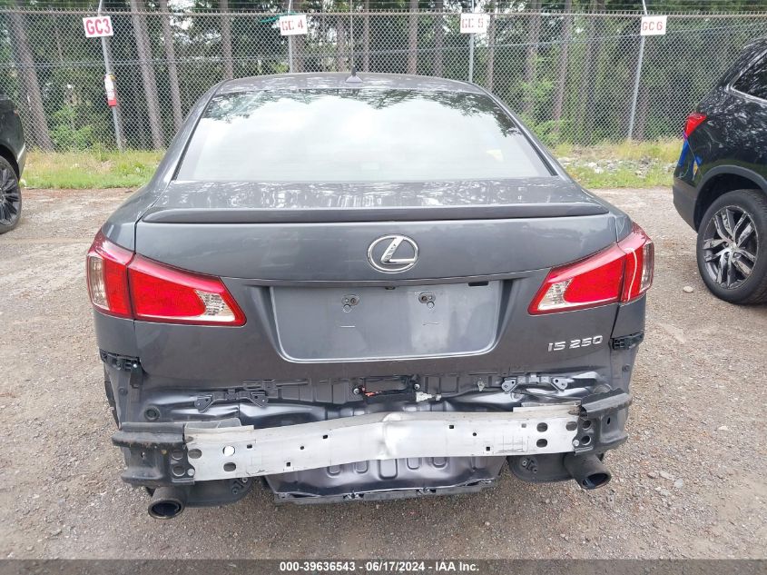 2012 Lexus Is 250 VIN: JTHBF5C23C5182302 Lot: 39636543