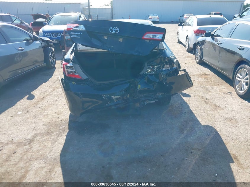 2012 Toyota Camry Le VIN: 4T4BF1FK7CR249917 Lot: 39636545