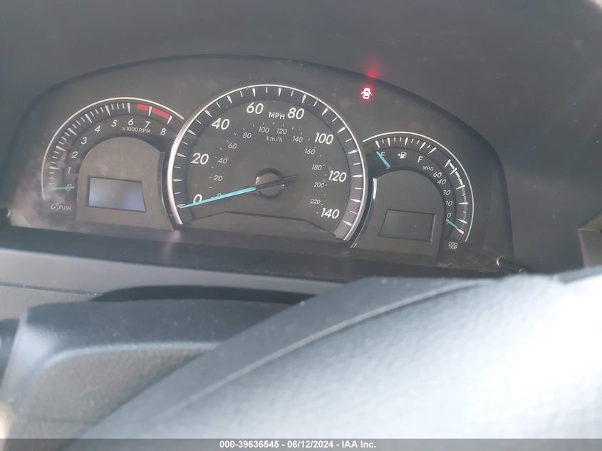 2012 Toyota Camry Le VIN: 4T4BF1FK7CR249917 Lot: 39636545