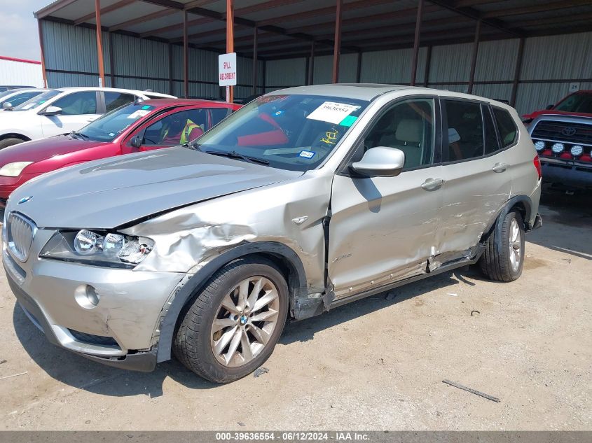 2014 BMW X3 xDrive28I VIN: 5UXWX9C59E0D24848 Lot: 39636554