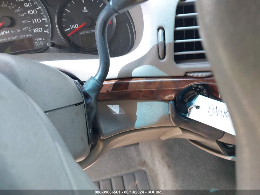 2000 Chevrolet Impala VIN: 2G1WF52K5Y9206008 Lot: 39636561