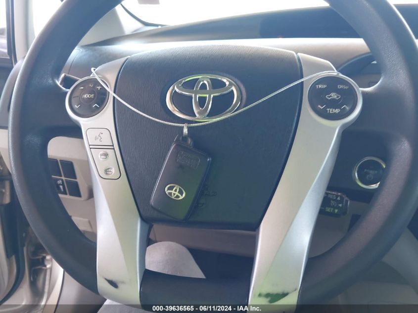 2011 Toyota Prius Three VIN: JTDKN3DU1B0289868 Lot: 39636565