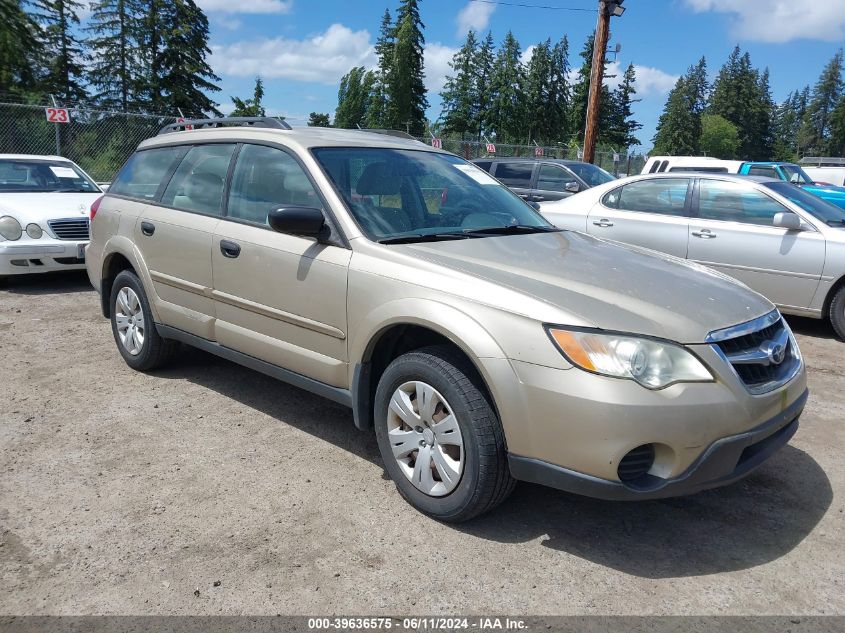 2008 Subaru Outback VIN: 4S4BP60C387329436 Lot: 39636575