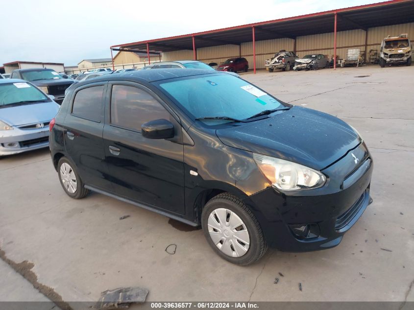 ML32A3HJ1FH054618 2015 Mitsubishi Mirage De/Rf