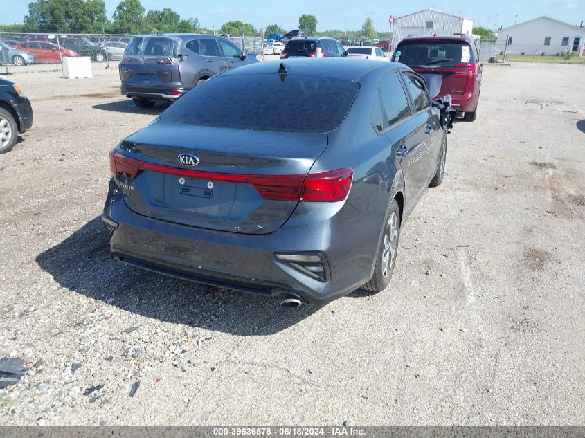 2021 Kia Forte Lxs VIN: 3KPF24ADXME307394 Lot: 39636578