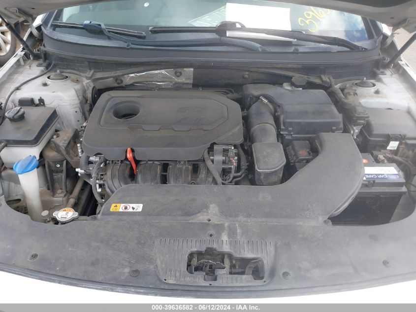 2015 Hyundai Sonata Se VIN: 5NPE24AF5FH011310 Lot: 39636582