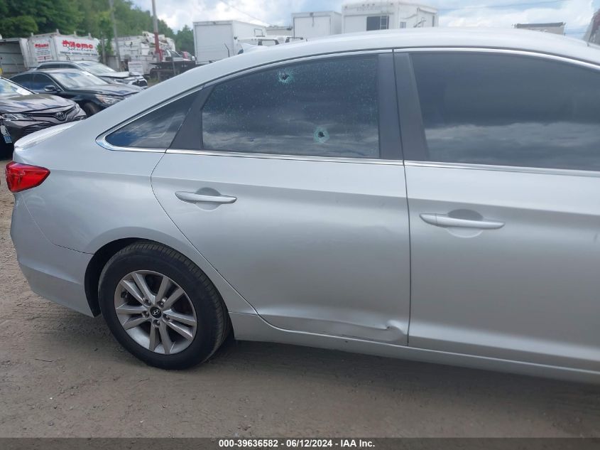 2015 Hyundai Sonata Se VIN: 5NPE24AF5FH011310 Lot: 39636582