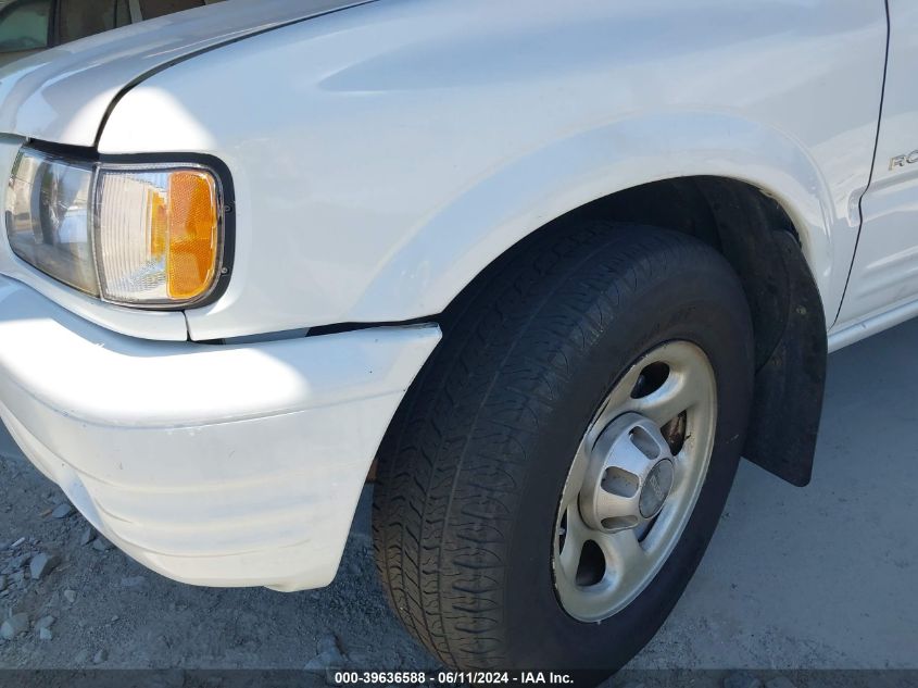 2000 Isuzu Rodeo Ls/Lse/S 3.2L VIN: 4S2CK58W2Y4320605 Lot: 39636588