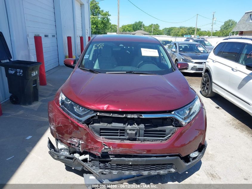 2019 Honda Cr-V Ex VIN: 2HKRW2H50KH611119 Lot: 39636598