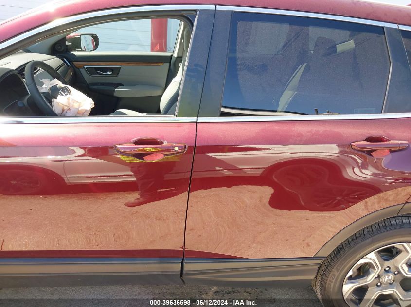 2019 Honda Cr-V Ex VIN: 2HKRW2H50KH611119 Lot: 39636598