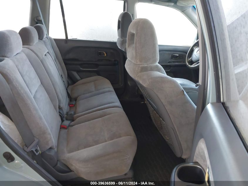 2003 Honda Pilot Ex VIN: 2HKYF18463H537901 Lot: 39636599