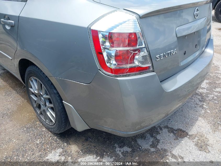 2008 Nissan Sentra 2.0S VIN: 3N1AB61E38L694521 Lot: 39636639