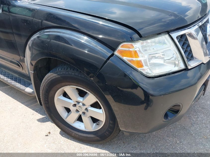 2011 Nissan Pathfinder Sv VIN: 5N1AR1NN4BC625387 Lot: 39636698