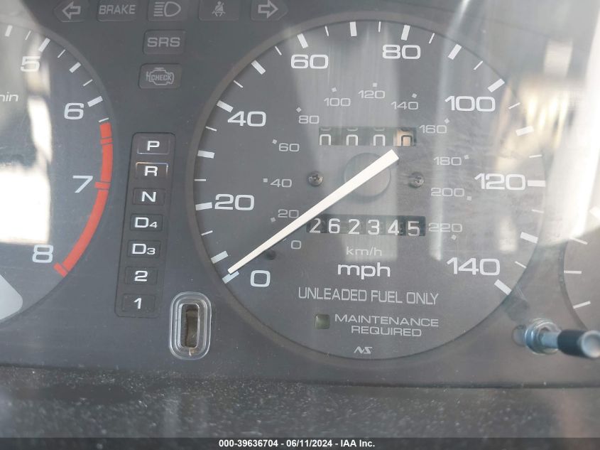 1996 Honda Accord Lx/Ex VIN: 1HGCD5639TA271252 Lot: 39636704