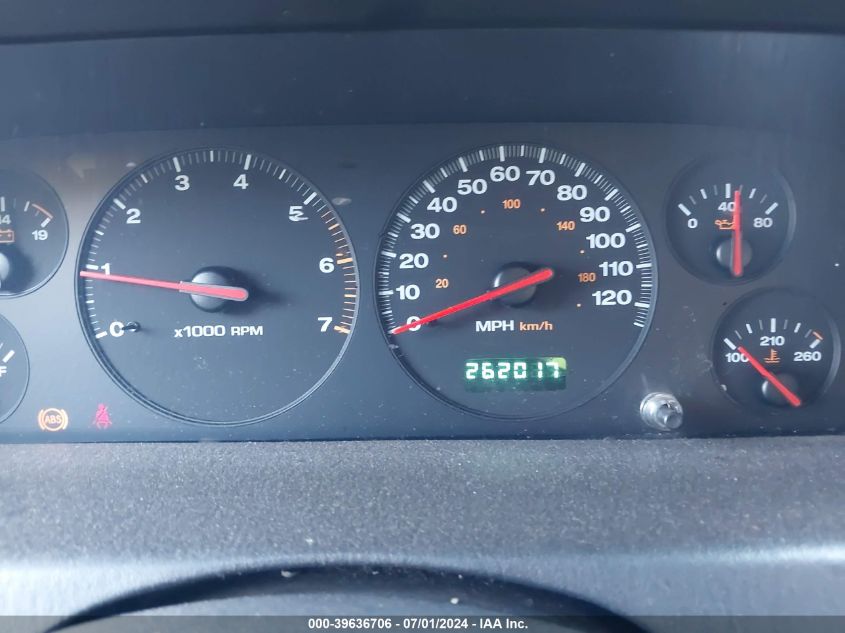 2001 Jeep Grand Cherokee Laredo VIN: 1J4GX48S71C646475 Lot: 39636706