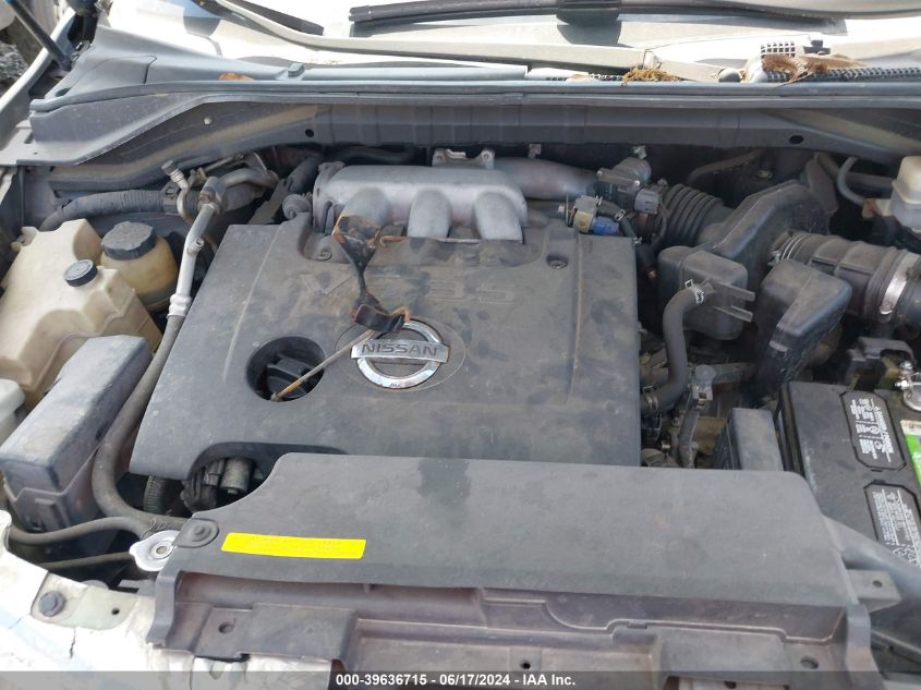 2005 Nissan Murano Sl VIN: JN8AZ08TX5W302820 Lot: 39636715